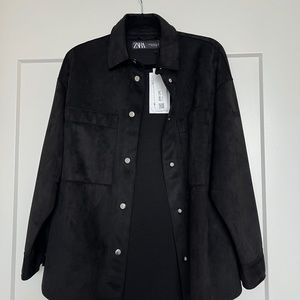 Zara suede jacket